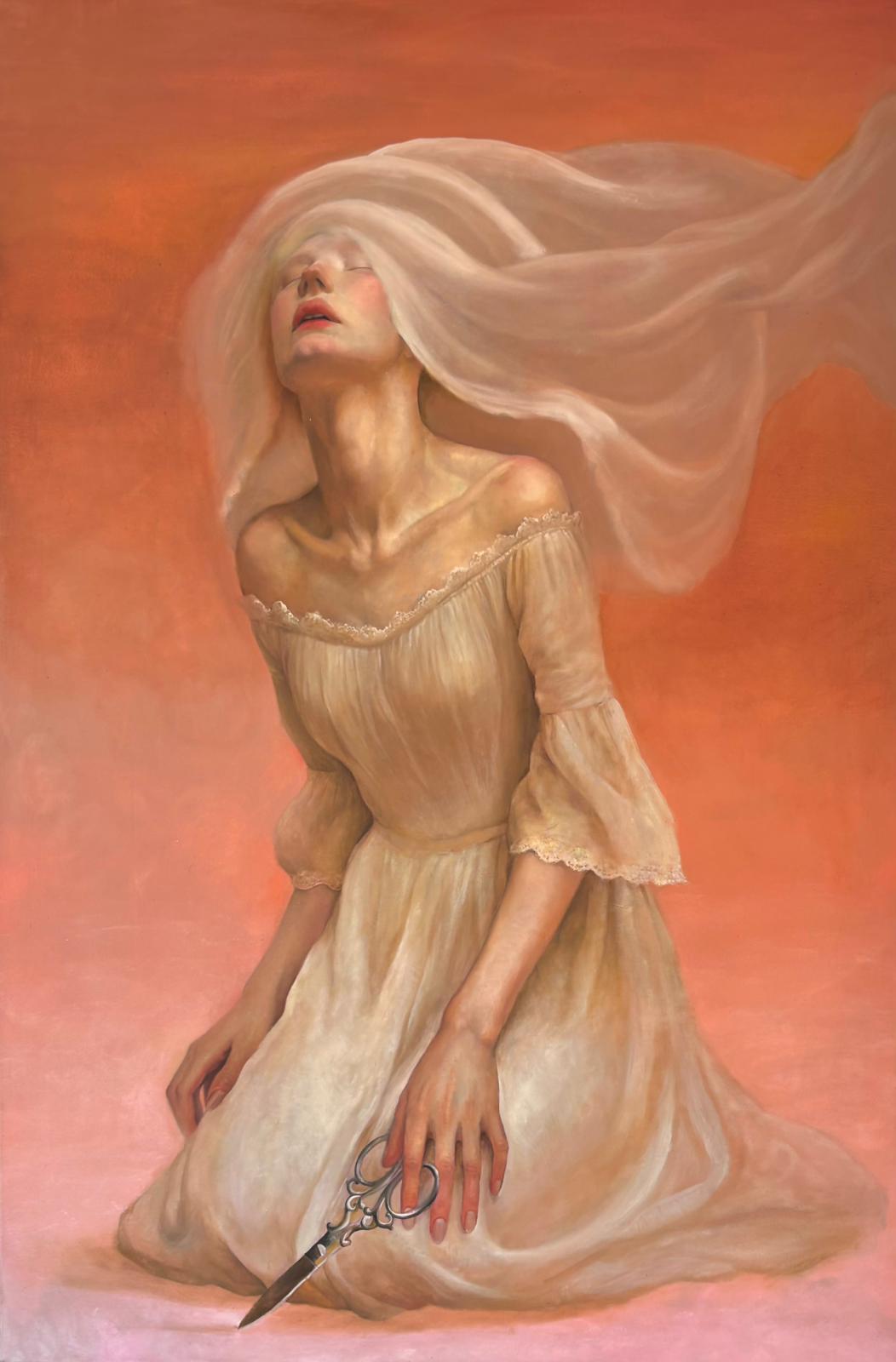 Awakening, an original oil painting by Aurora Kalos
