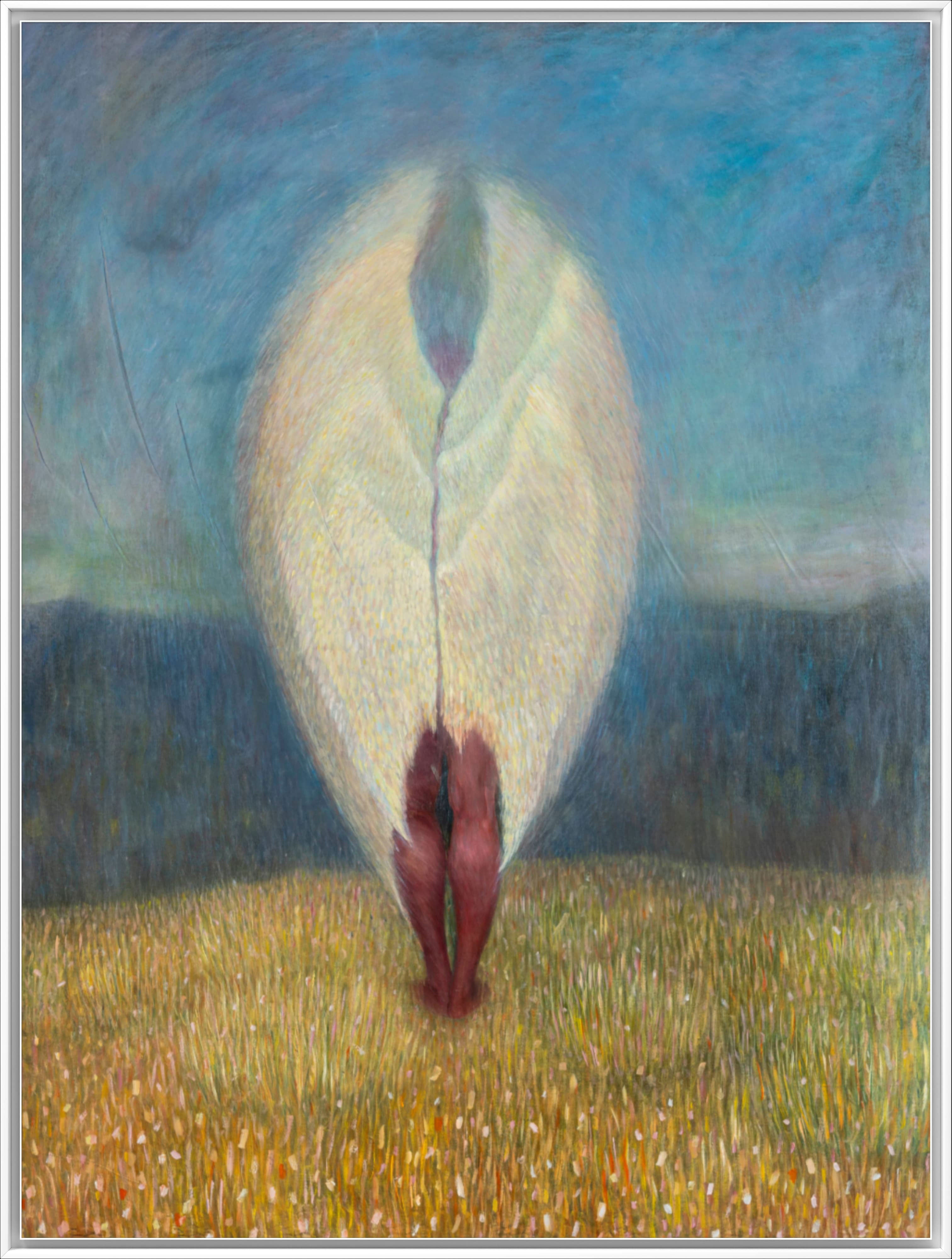 Icarus, an original oil painting by Tamar Sulakvelidze