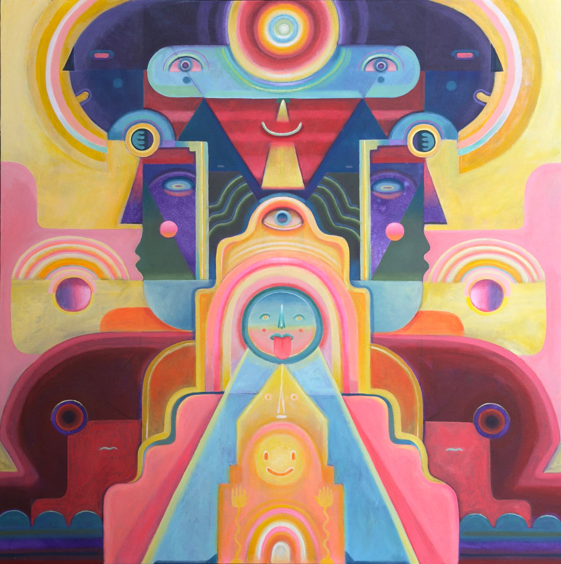 Open Your Eyes, an acrylic painting by Jorge Tellaeche — Art of NOMA