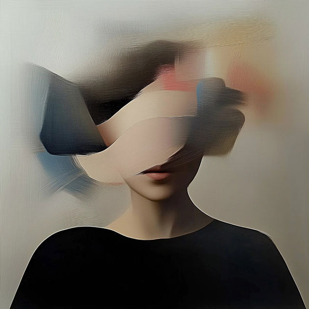 Self Assemble 1, an original oil painting by JoCa — Art of NOMA