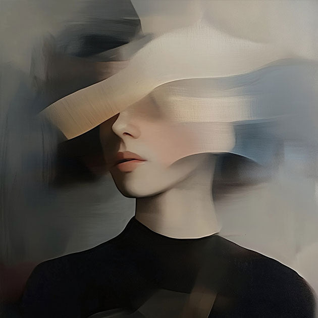 Self Assemble 2, an original oil painting by JoCa — Art of NOMA