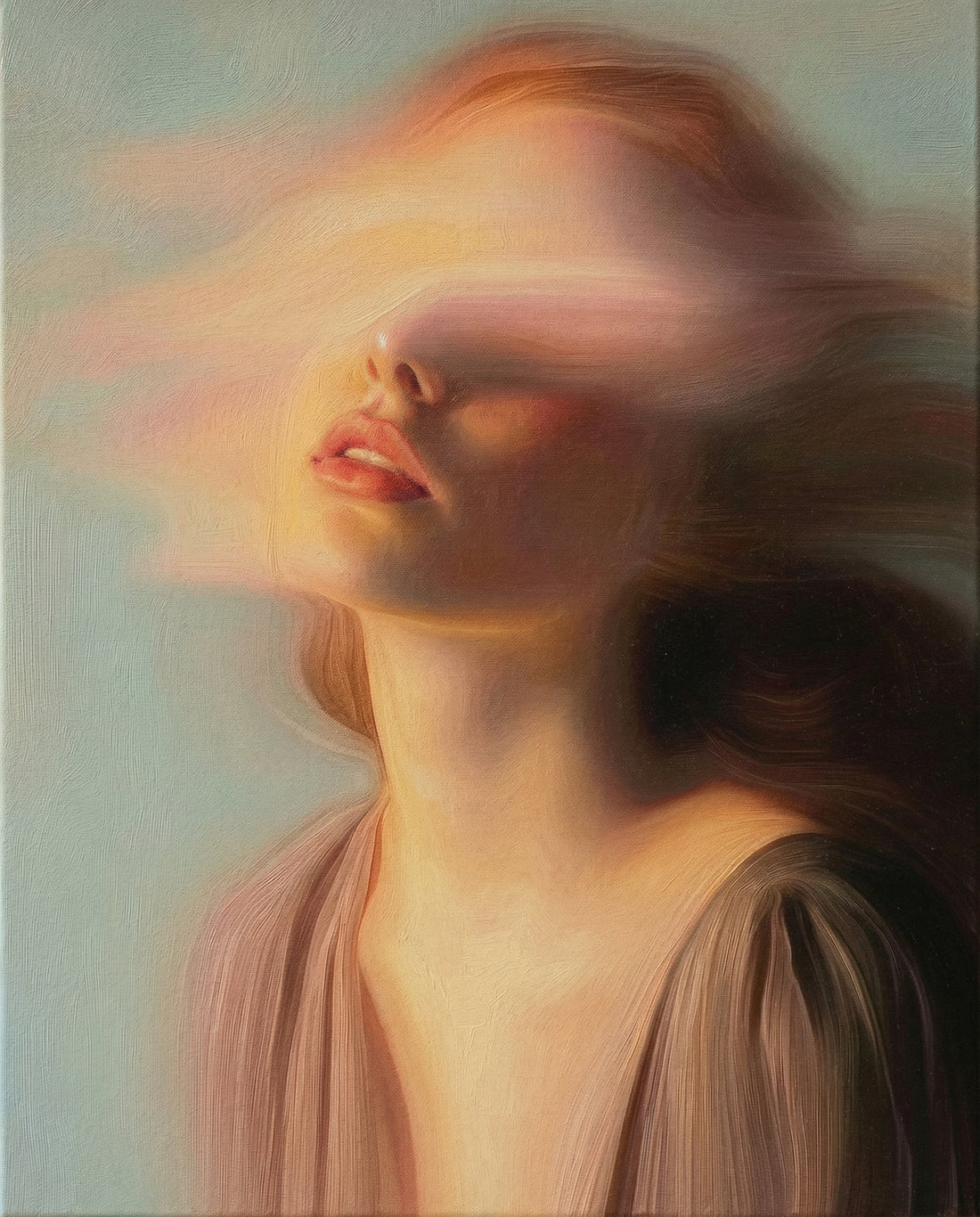 The Dreamer (17) original oil painting by JoCa