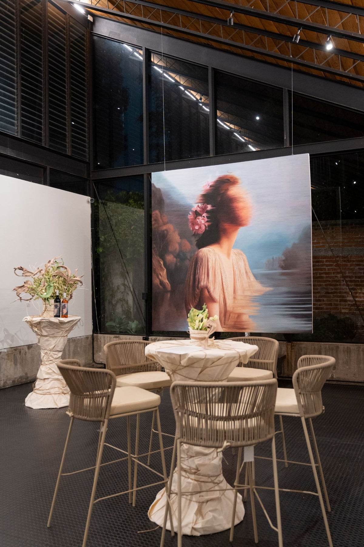 Opening night of JoCa's Echoes of Haworth at Galera 32, Mexico City