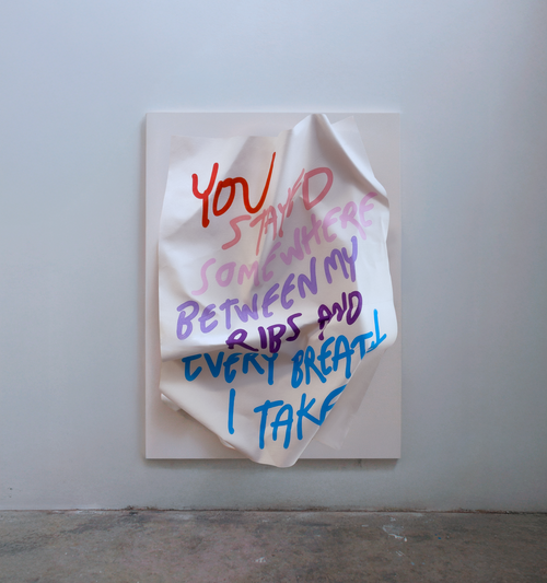 Anotaciones (Between My Ribs) by Ricardo Luévanos limited-edition mixed media artwork