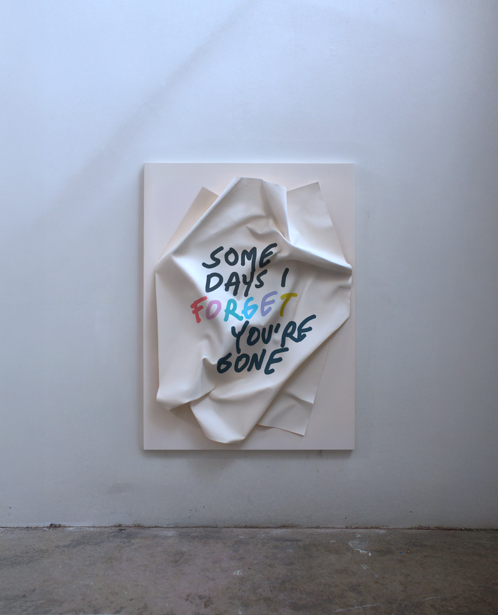 Anotaciones (Some Days) by Ricardo Luévanos limited-edition mixed media artwork