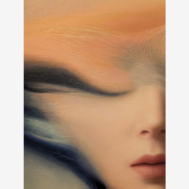 La Bruja original oil painting by JoCa on canvas