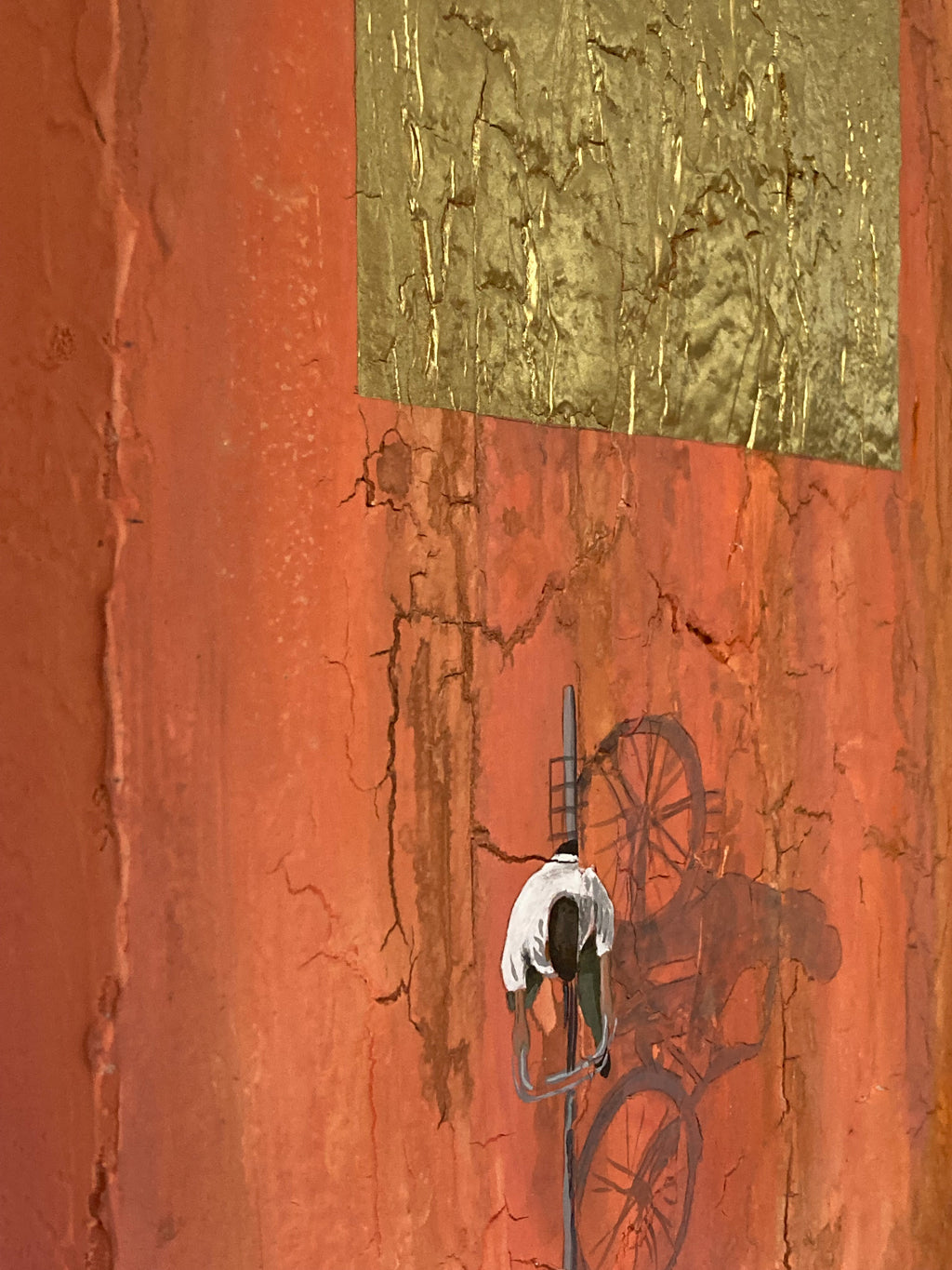 Rodando by Fermín Ferrer Unique Mixed Media Artwork