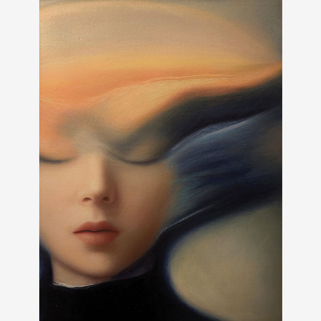 La Bruja original oil painting by JoCa on canvas
