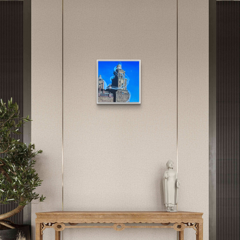 El Centro original oil painting by Alexandra Connolly on canvas