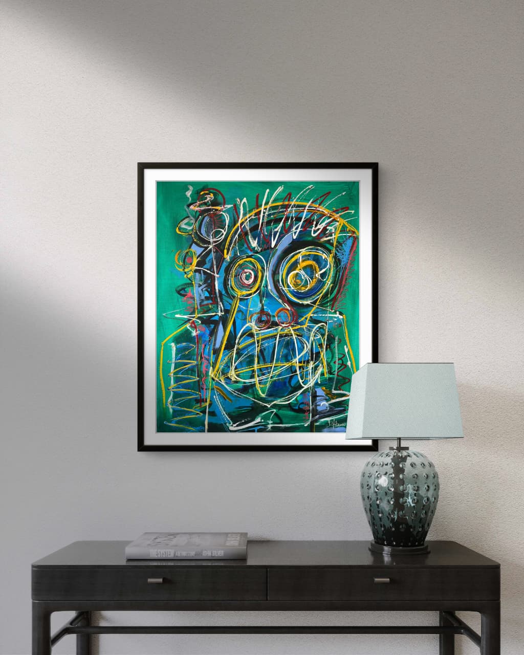 Anxiety print by Daniel de Polignac giclée on Hahnemühle matte paper