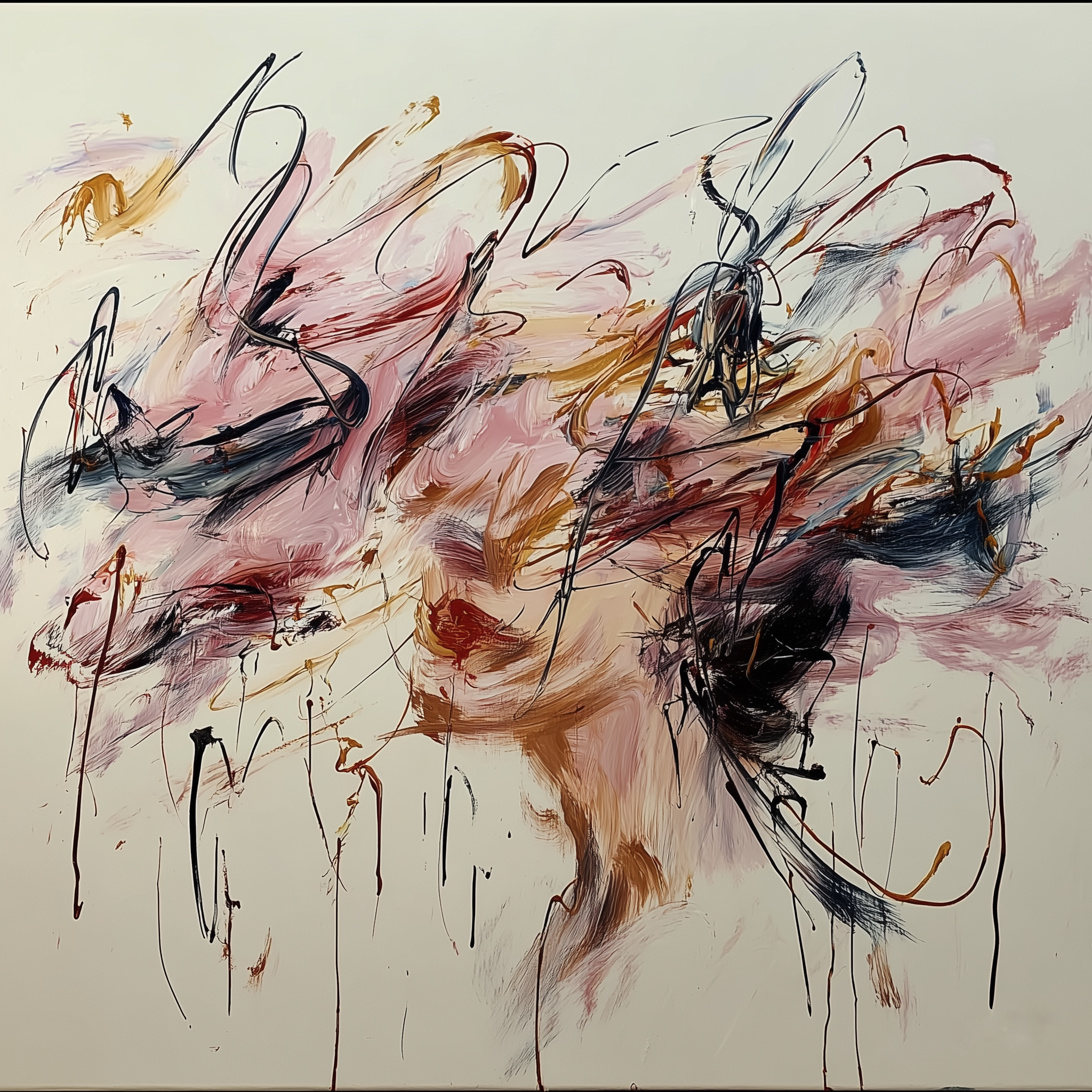 À Travers Le Verre 1 by Pénélope Barbier oil painting on canvas