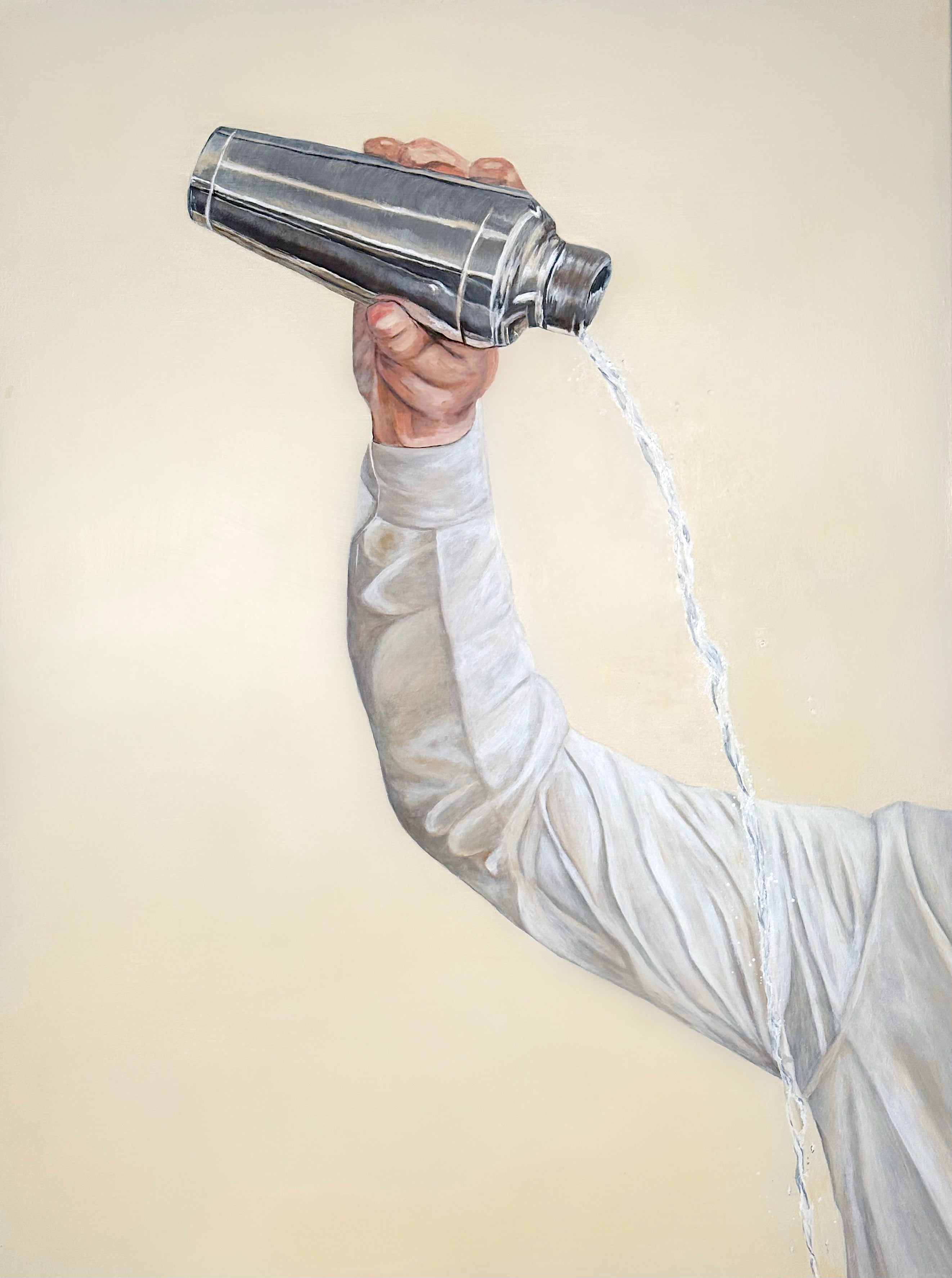 Bartender Original Painting by Niamh Barry