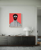 Black & White by Roti Martínez Unique Acrylic Painting