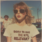 Born to make the NFL relevant (Print) by Mr Irrelevant