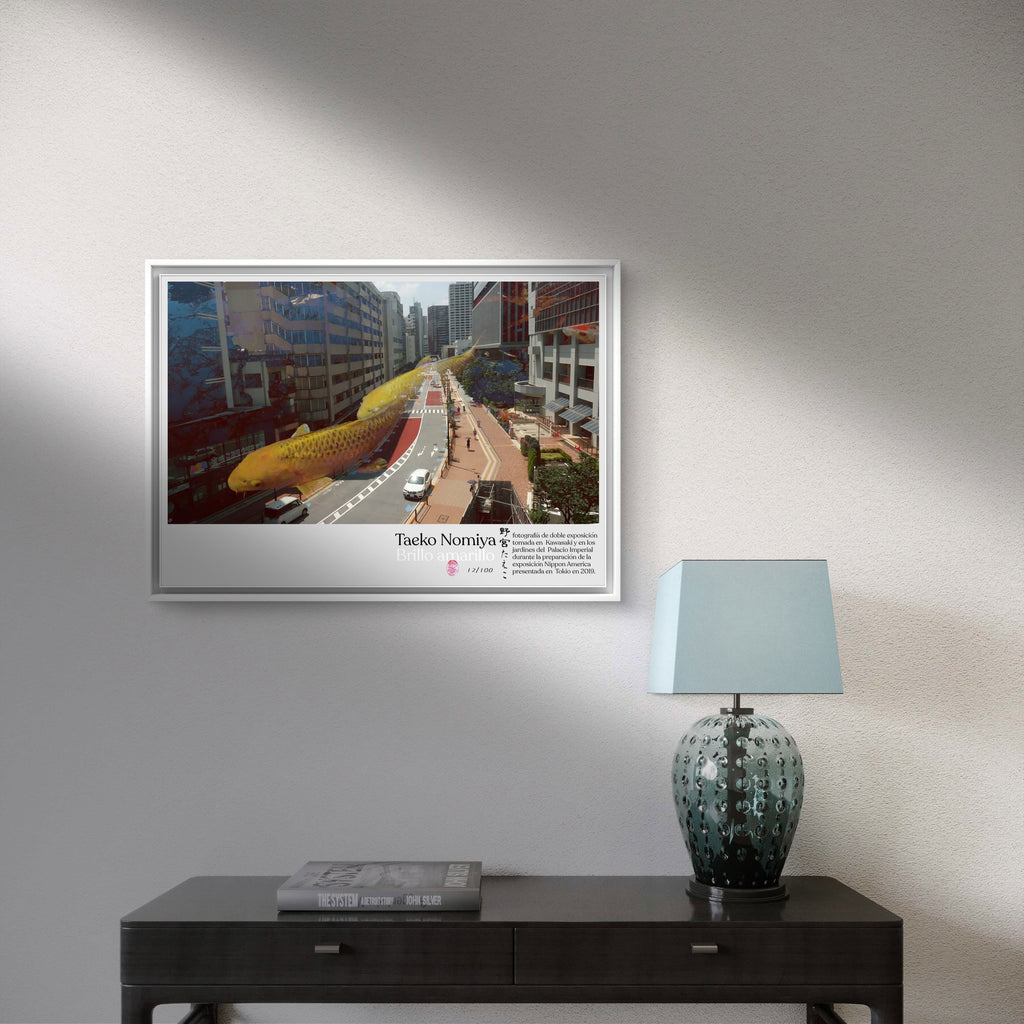 Brillo Amarillo print by Taeko Nomiya giclée on glossy photo paper