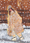 Carrie Bradshaw New Year’s Eve Artwork by Natasha Joseph