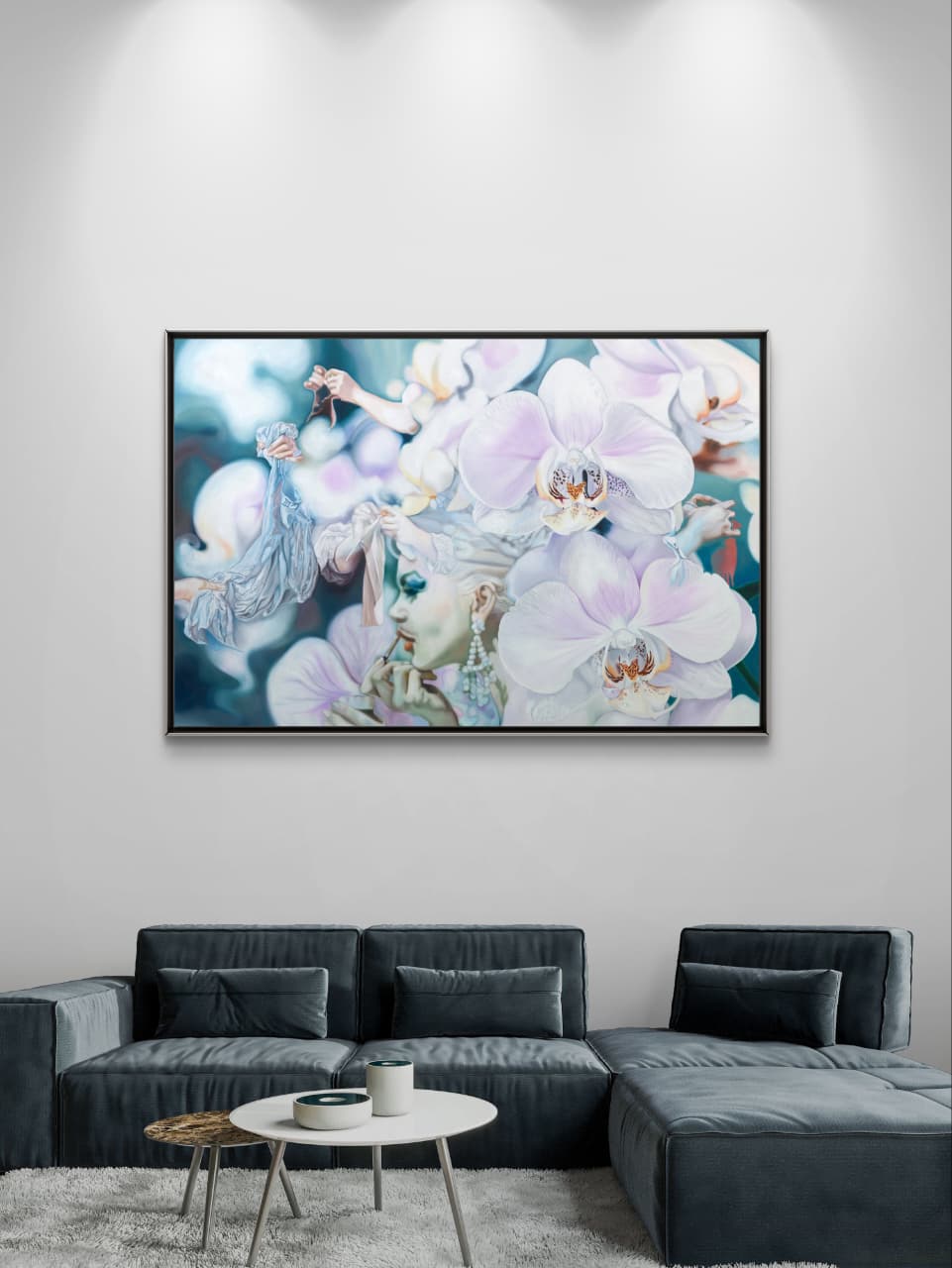 Casa Susanna by Pia Dehne Original Large-Scale Oil Painting
