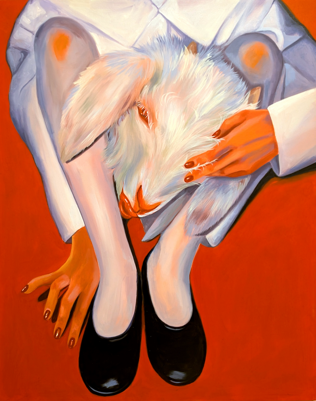 Expiación, painting by Citlali Haro — Art of NOMA