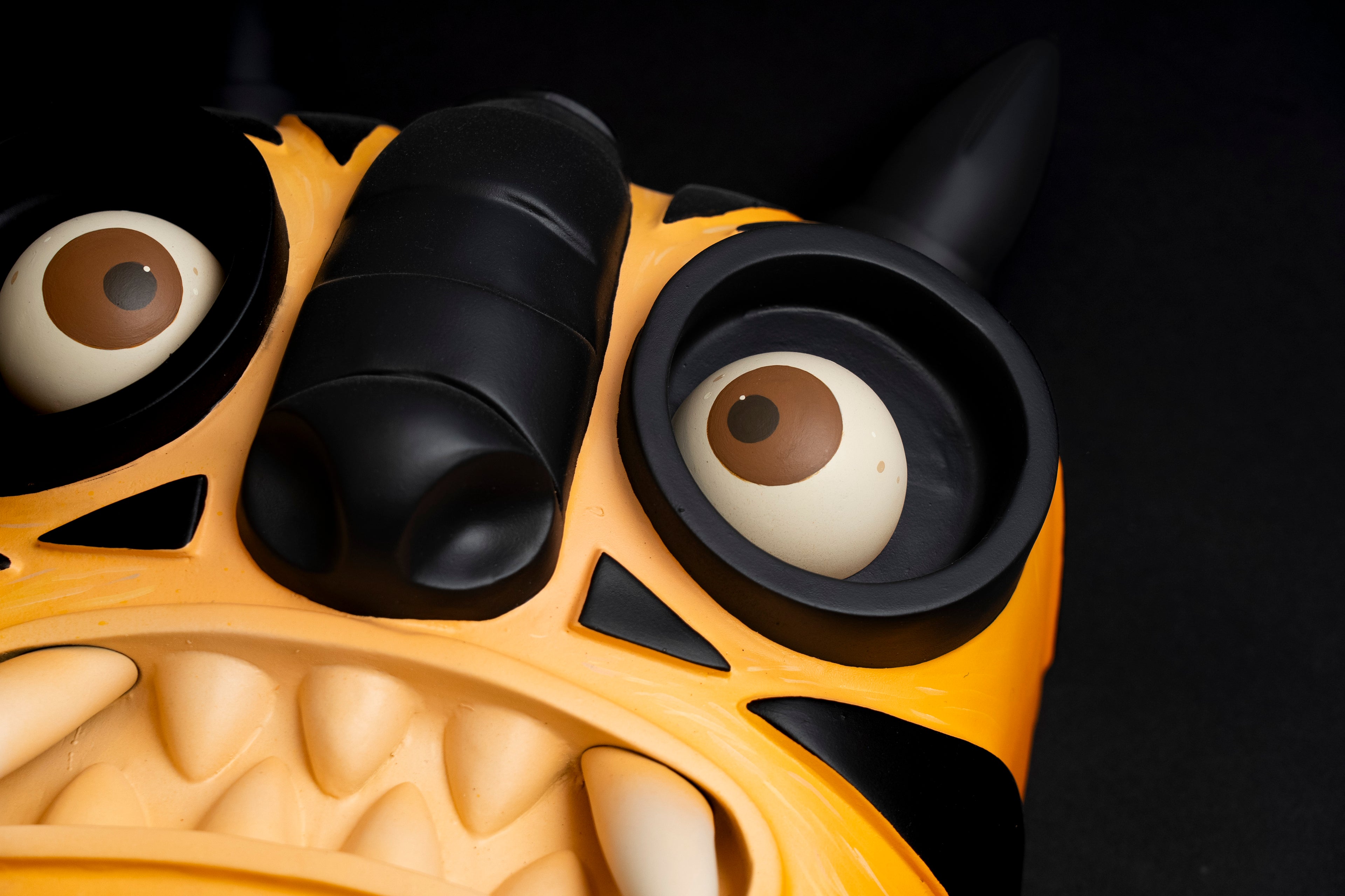 Tigre by Mr. Mitote Unique Mixed-Media Mask Artwork