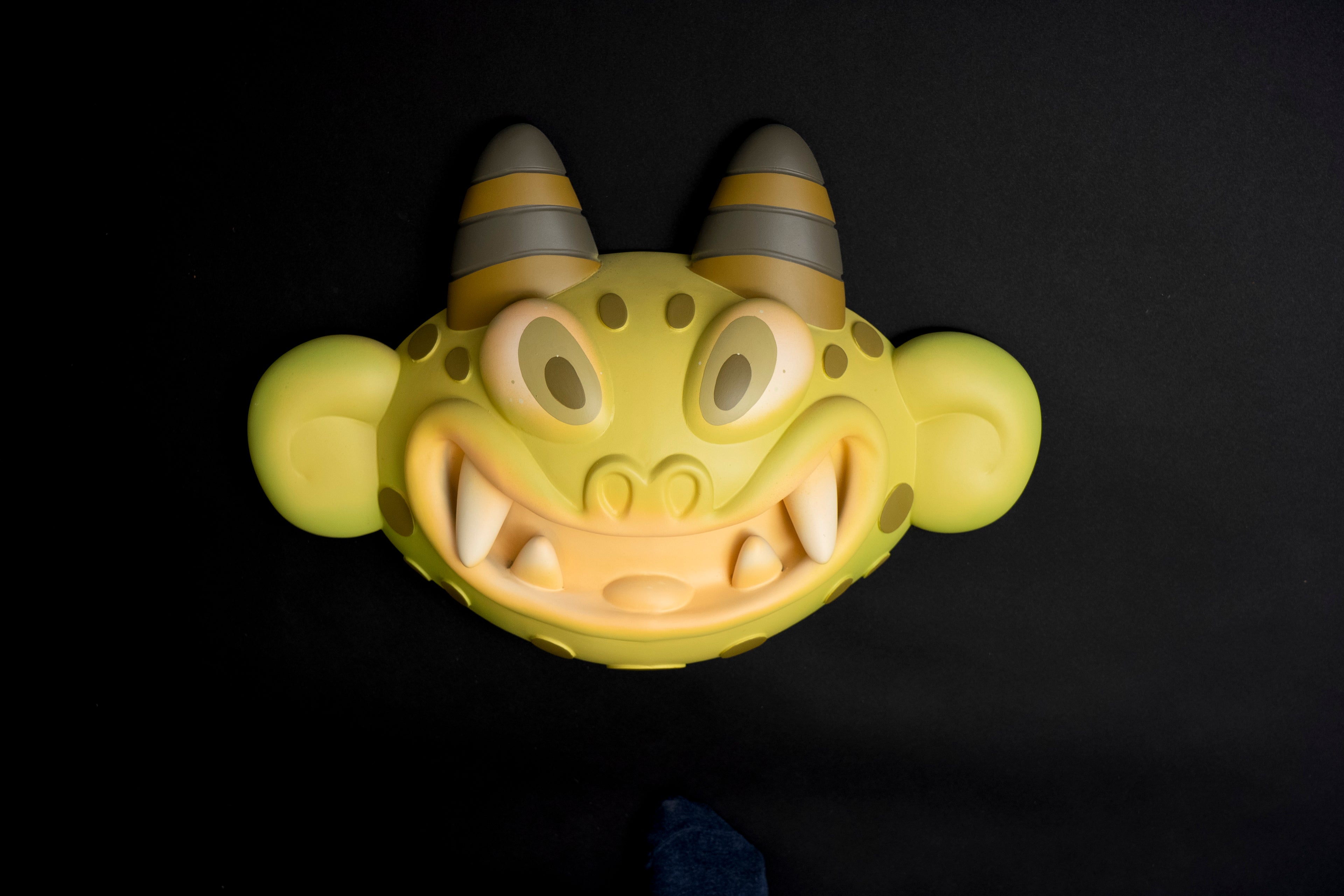 Áayin by Mr. Mitote mixed-media mask artwork