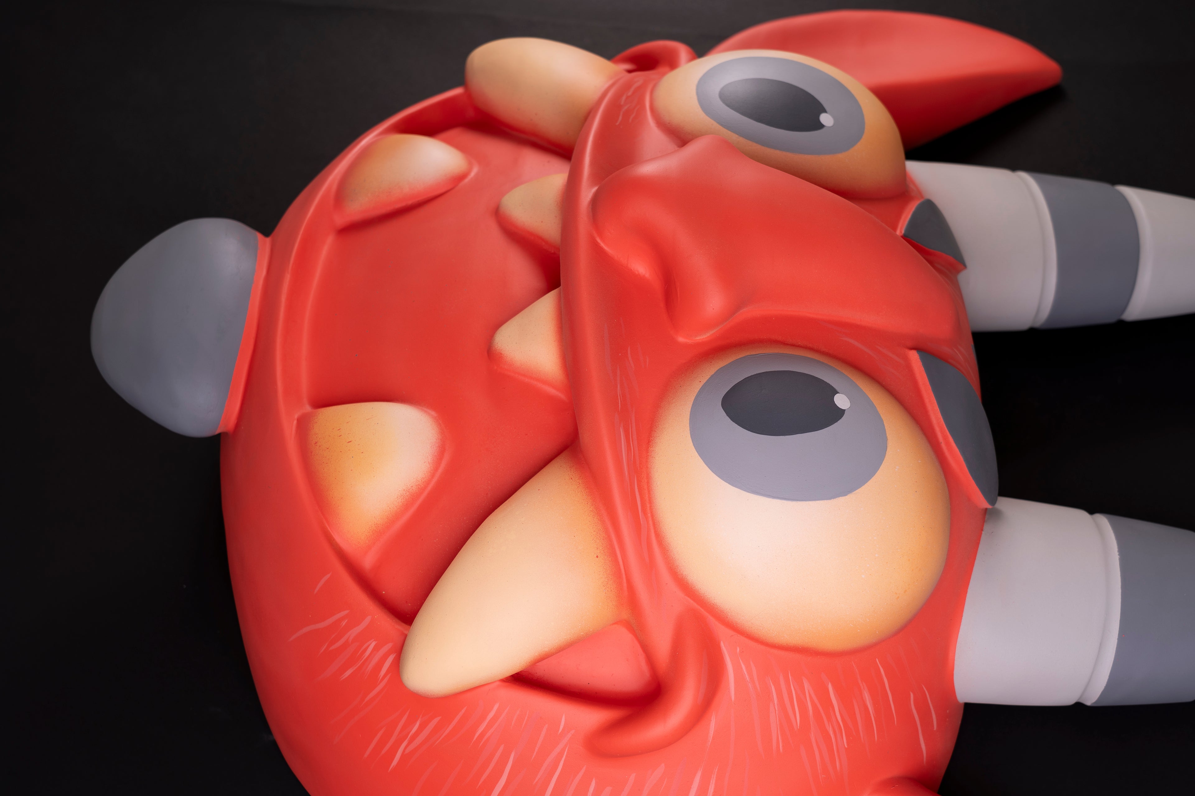 Kisin Mask Artwork by Mr. Mitote Unique Mixed-Media Piece