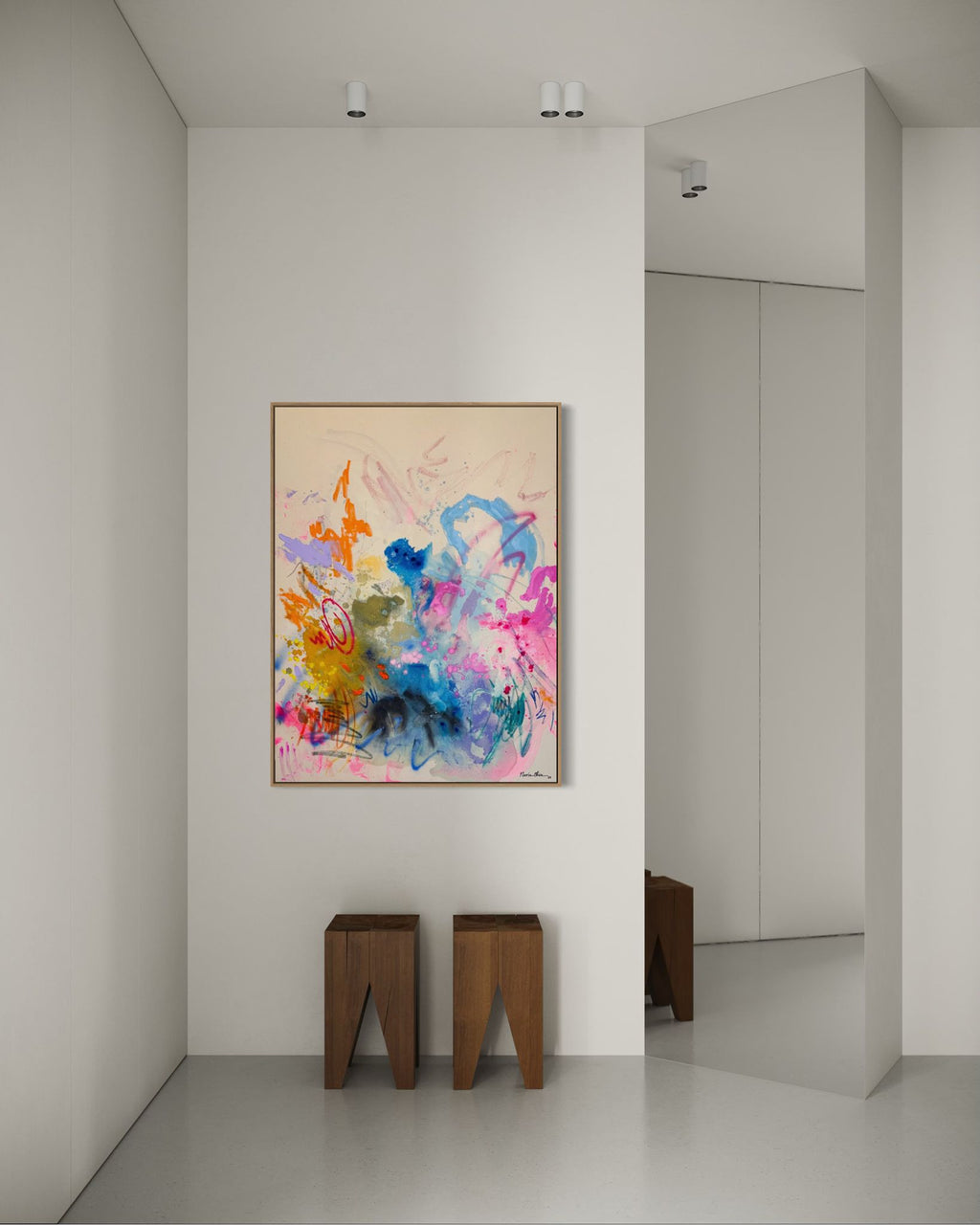 You, painting by Nuria Oliva — Art of NOMA