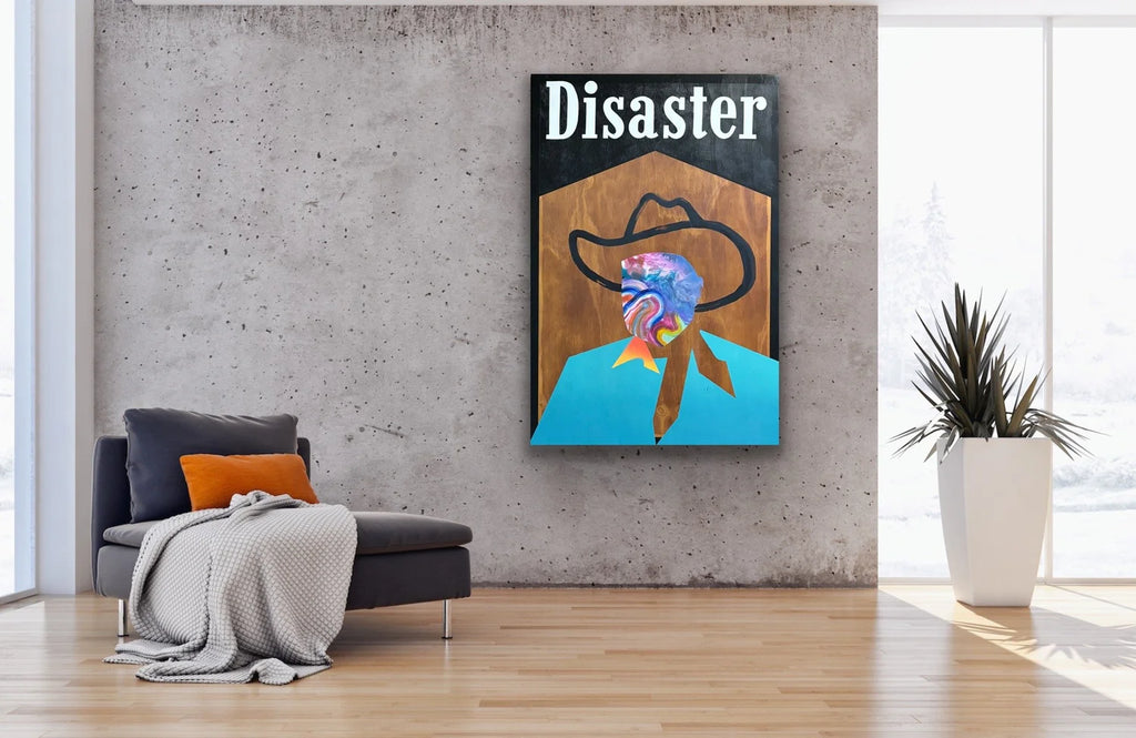 Disaster by Gareth Stehr Unique Contemporary Painting