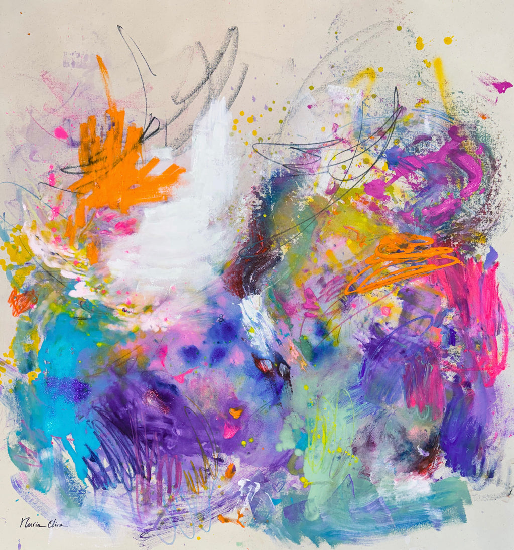 Good things are coming, painting by Nuria Oliva — Art of NOMA
