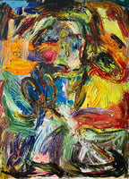 Héroes Invisibles Original Oil Painting by Raúl Cerrillo
