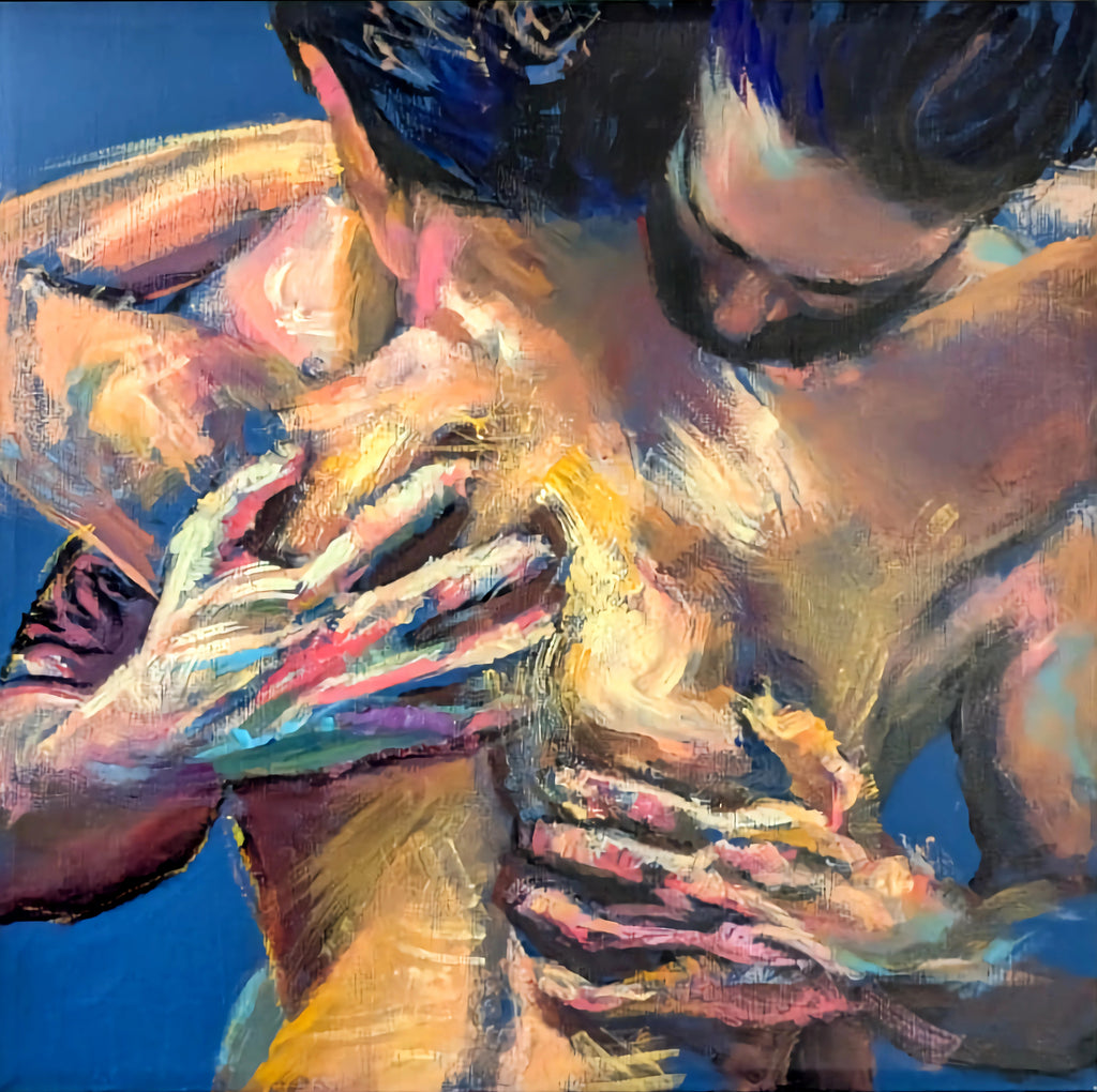 In Sync XIII, painting by Karlos Ibarra — Art of NOMA