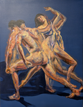 In Sync XVIII Original Painting by Karlos Ibarra