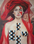 Inner Power Original Painting by Su Lin Casanova