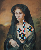 Inner Truth Original Painting by Su Lin Casanova