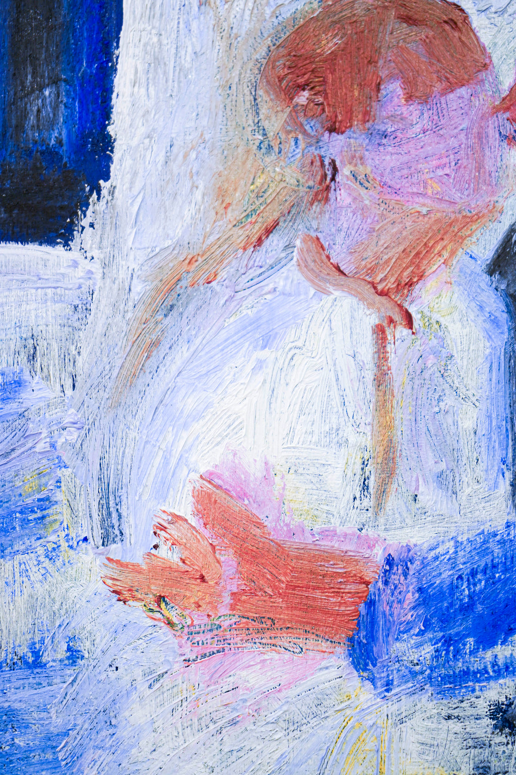 Kissers by Tori Pounds oil painting on canvas