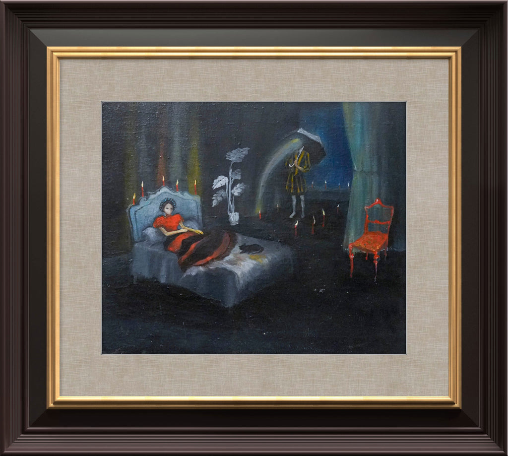 Magi Original Oil Painting by Tamar Sulakvelidze