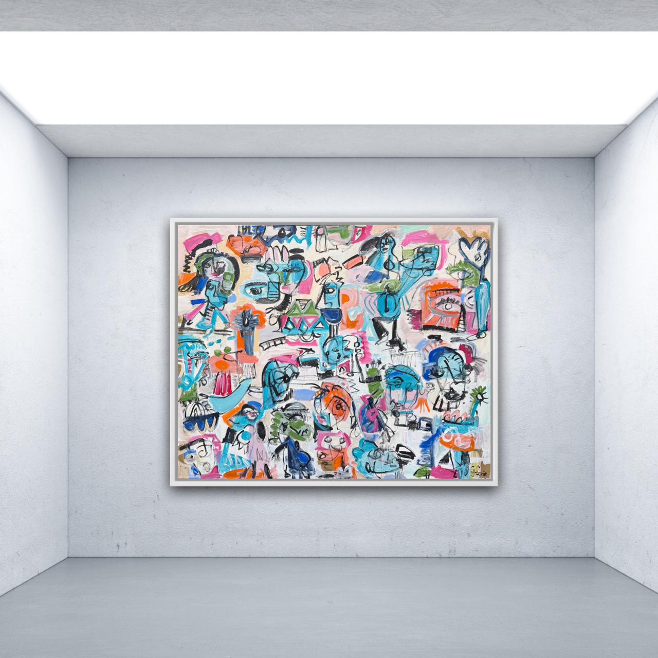 Mapa De Identidad Original Painting by Giselle Fenig