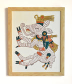 Mázatl by Roti Martínez Unique Acrylic Painting