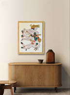 Mázatl by Roti Martínez Unique Acrylic Painting