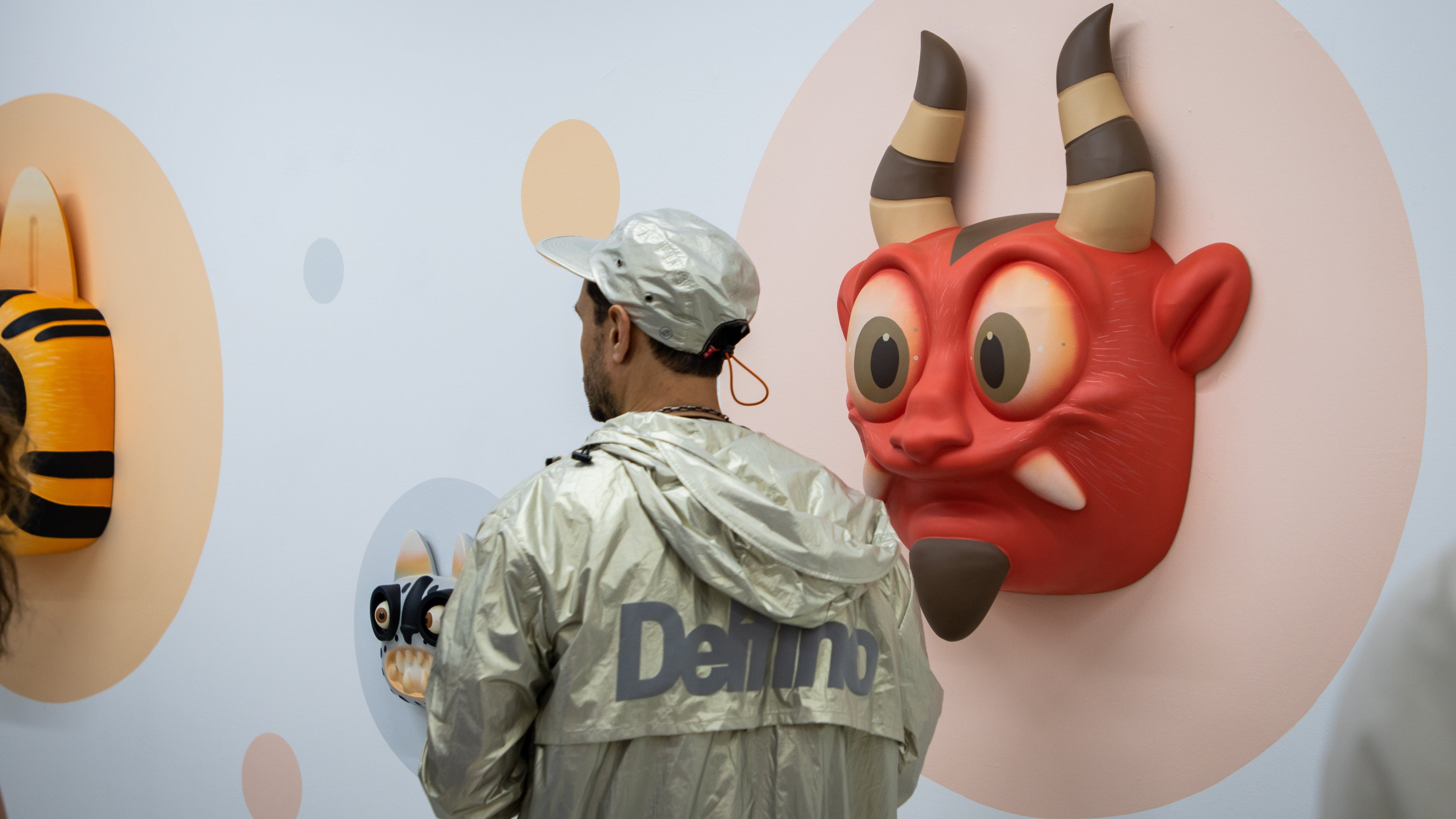 Kisin Mask Artwork by Mr. Mitote Unique Mixed-Media Piece