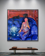 Motherly by Tori Pounds Large-Scale Mixed Media Painting