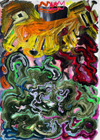 Navigate into the Deep 1 by Raúl Cerrillo Original Painting