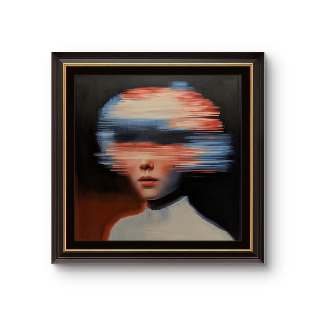 Nuclear Seed by JoCa Monumental Unique Oil Painting