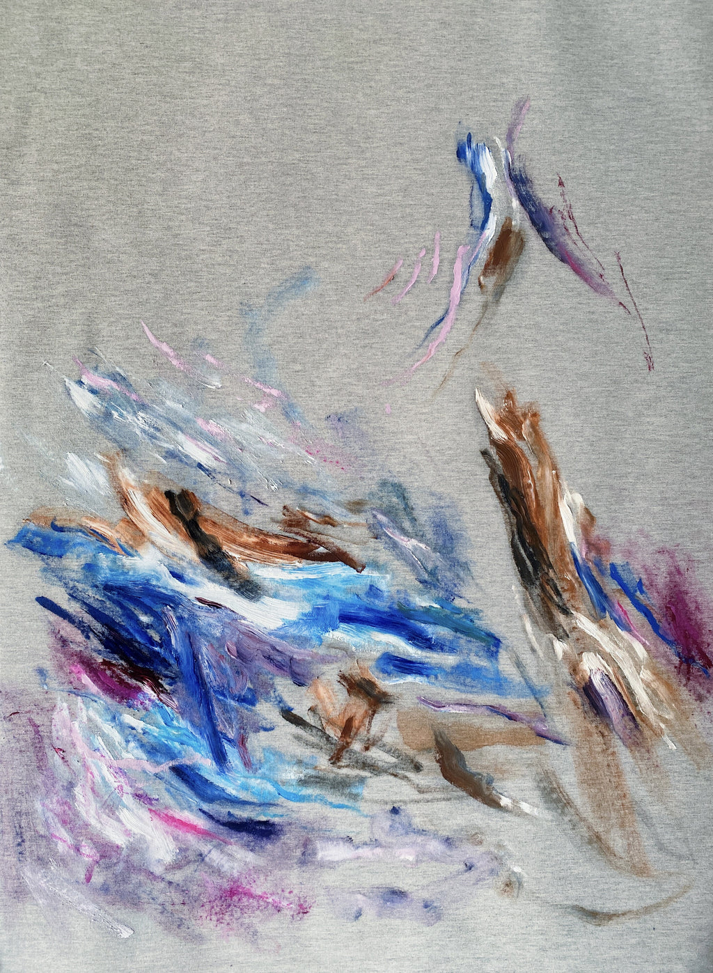 Piezas de lo que somos III, painting by Nuria Oliva — Art of NOMA