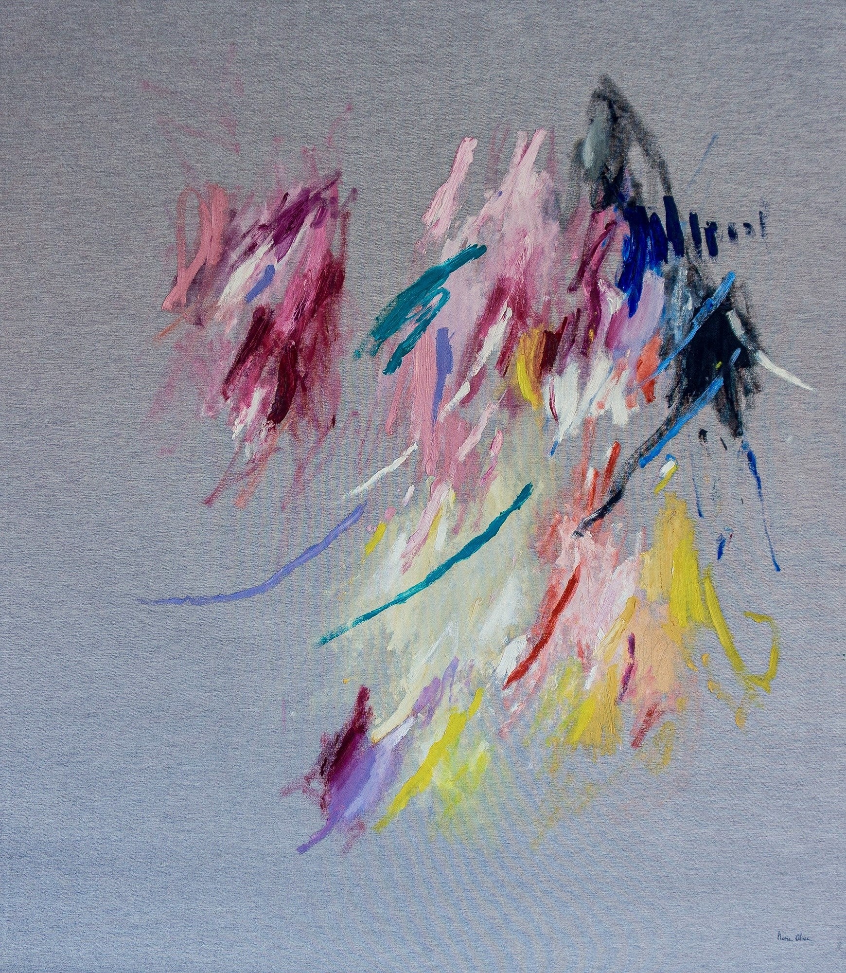 Piezas de lo que somos II Original Painting by Nuria Oliva