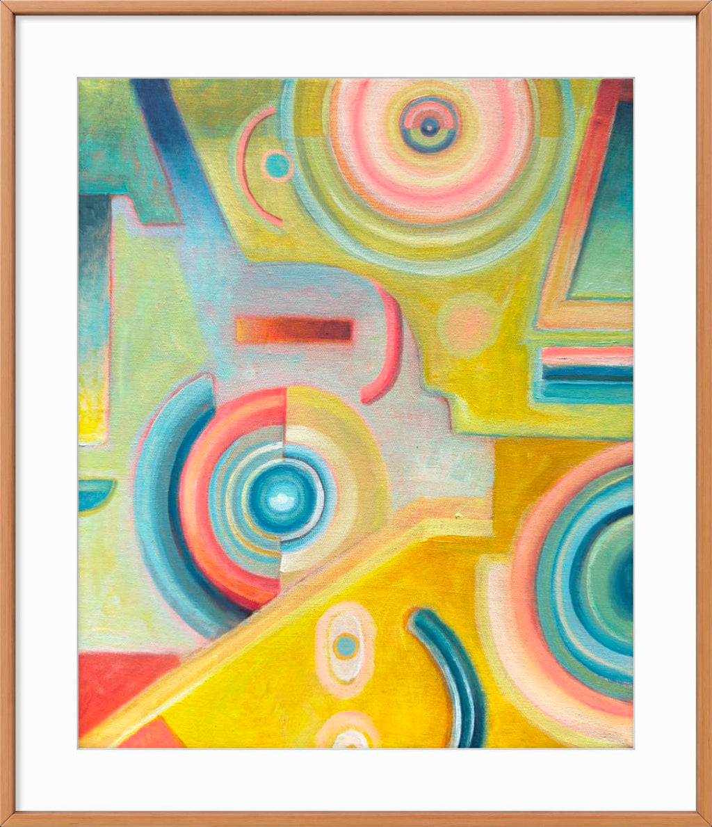 Perdiendo la forma 1 print by Jorge Tellaeche giclée on Hahnemühle paper