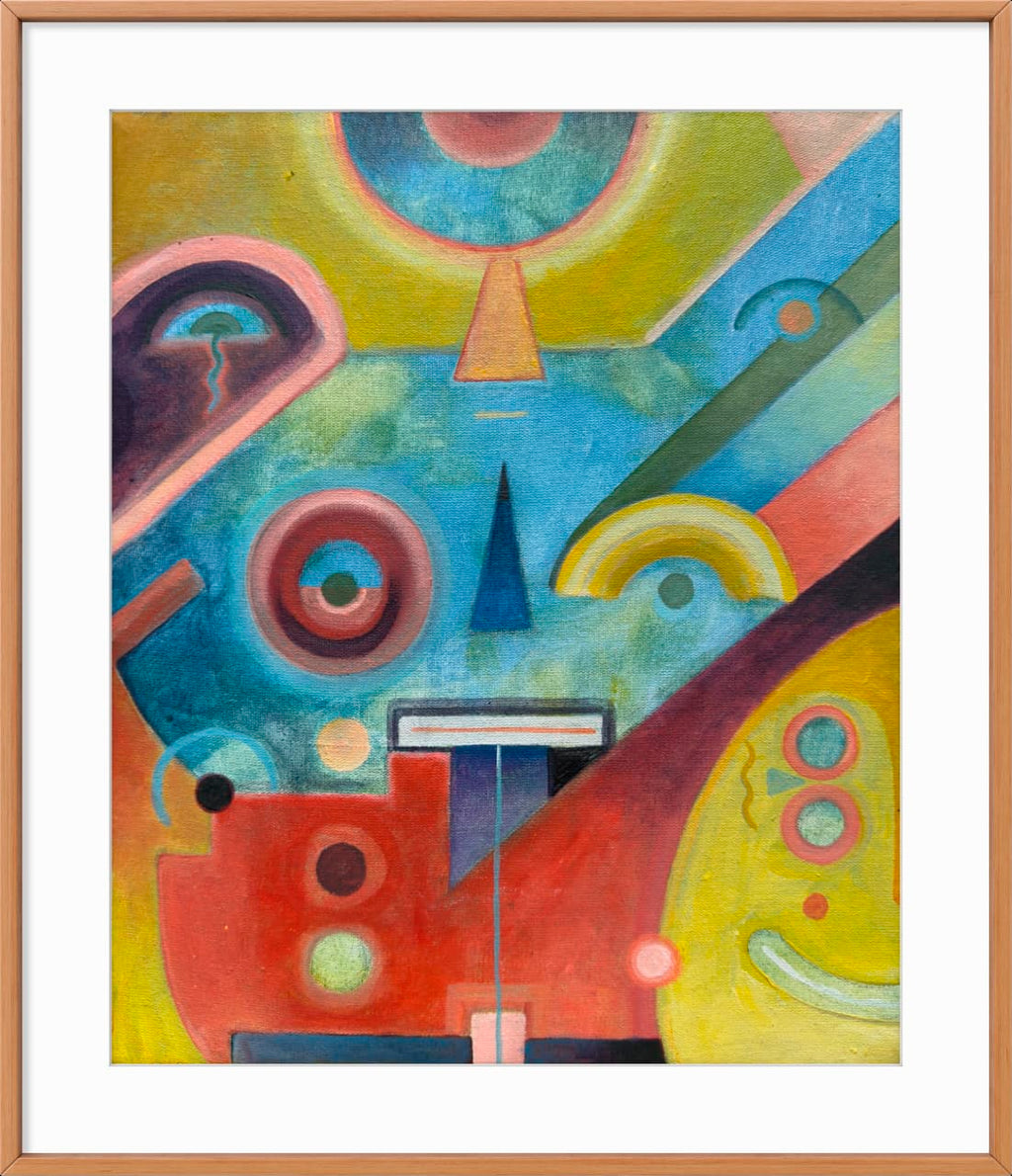 Perdiendo la forma 2 print by Jorge Tellaeche giclée on Hahnemühle paper