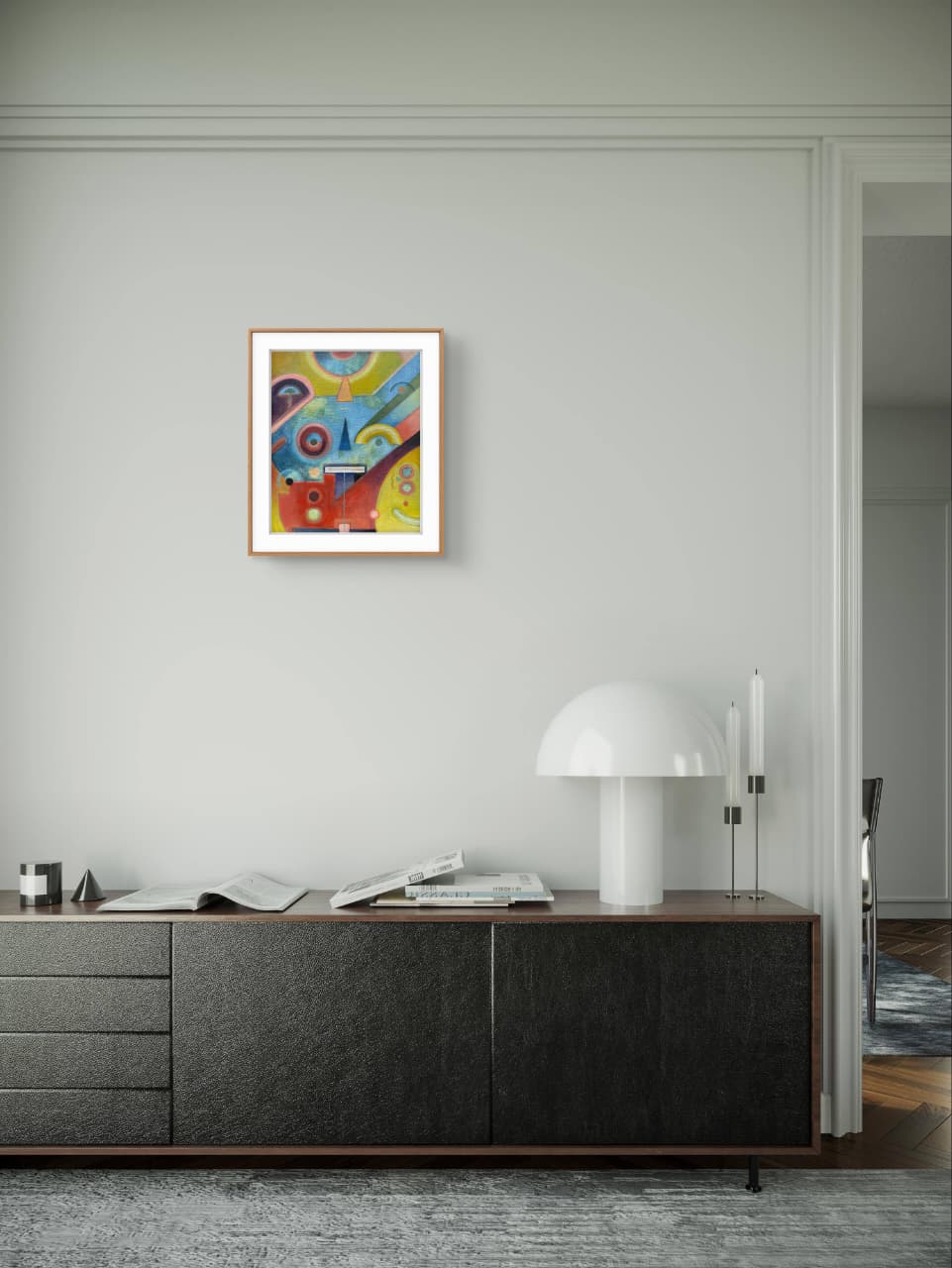 Perdiendo la forma 2 print by Jorge Tellaeche giclée on Hahnemühle paper