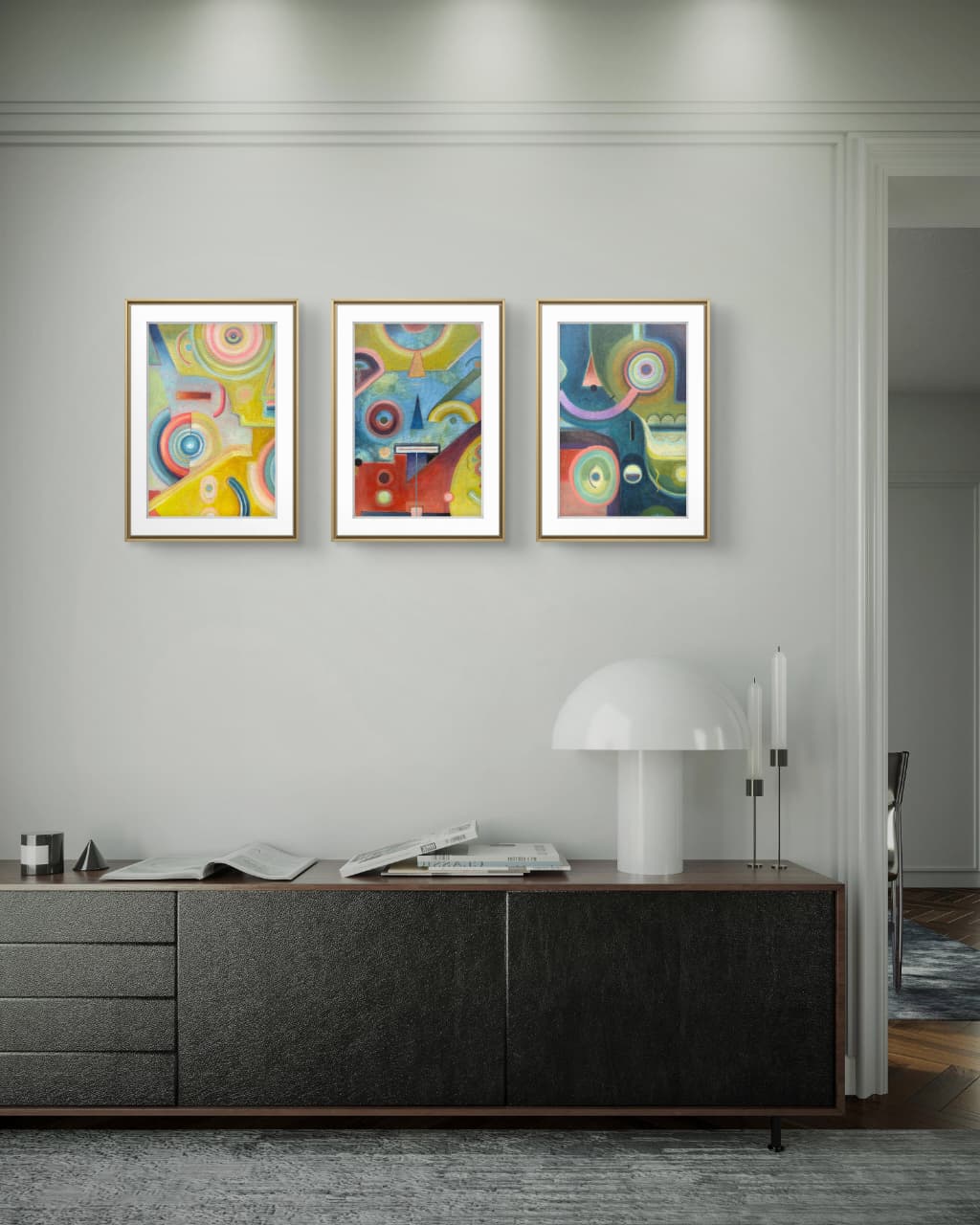 Perdiendo la forma 3 print by Jorge Tellaeche giclée on Hahnemühle paper