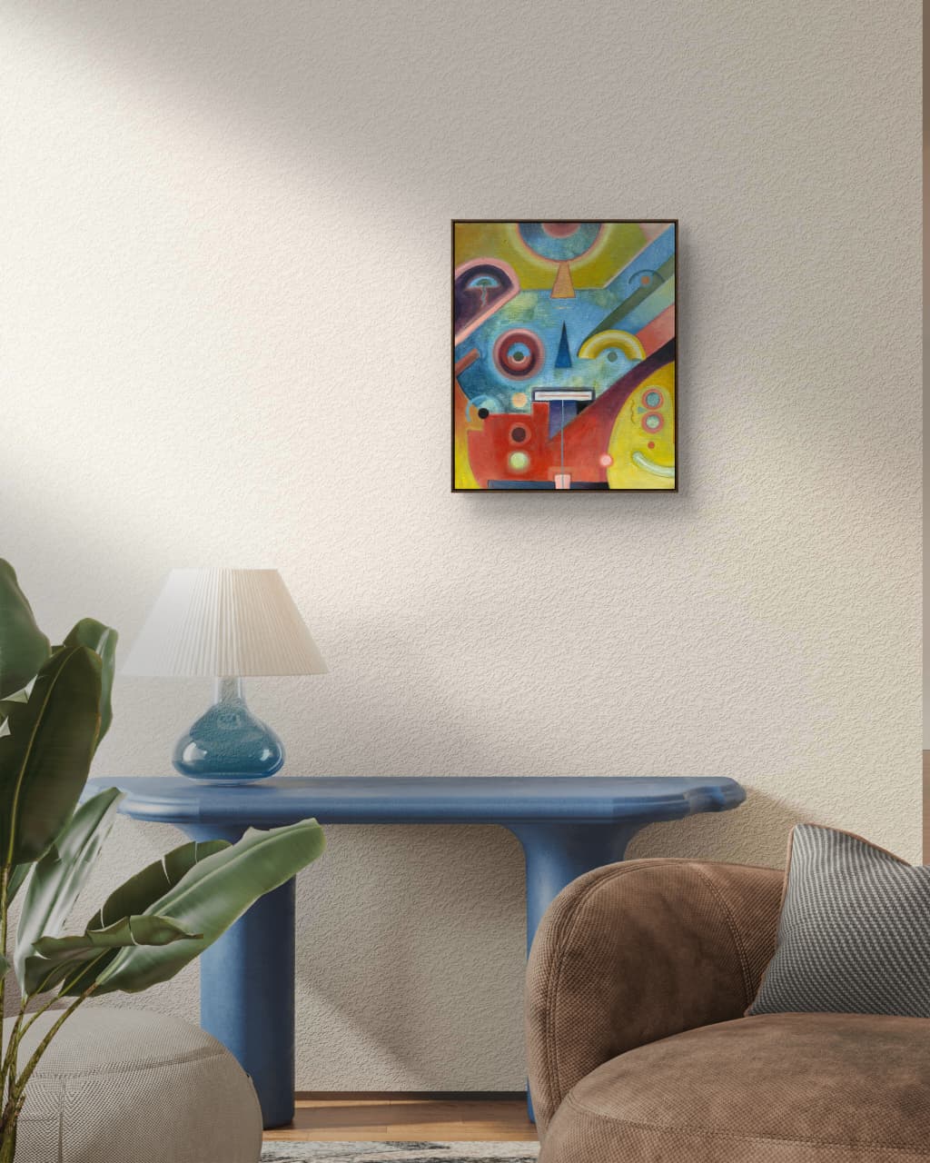 Perdiendo la forma 2 original acrylic painting by Jorge Tellaeche on canvas