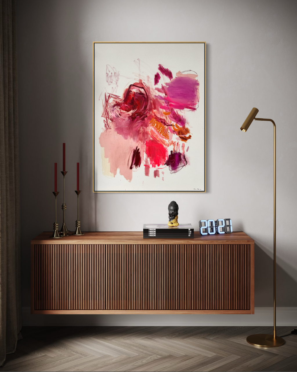 Piezas de energía, painting by Nuria Oliva — Art of NOMA